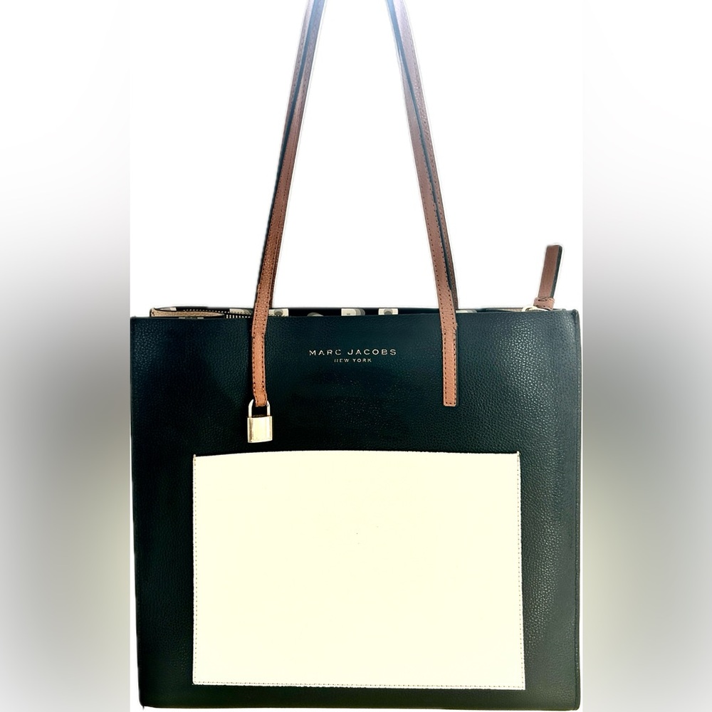 STUNNING LEATHER MARC JACOBS TOTE